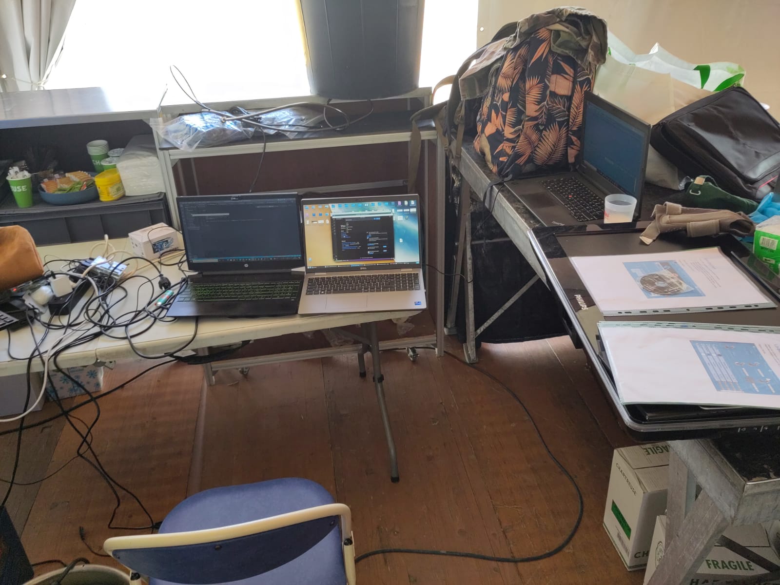 Le bar de la guinguette